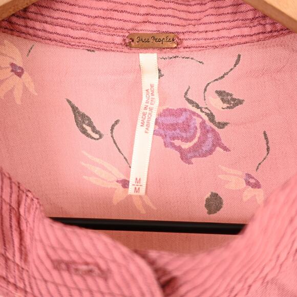 Free People Hearts & Colors Long Sleeve Shirt - Picture 5 of 7